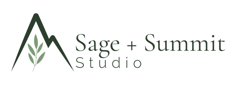 Sage + Summit Studio Primary Logo TX
